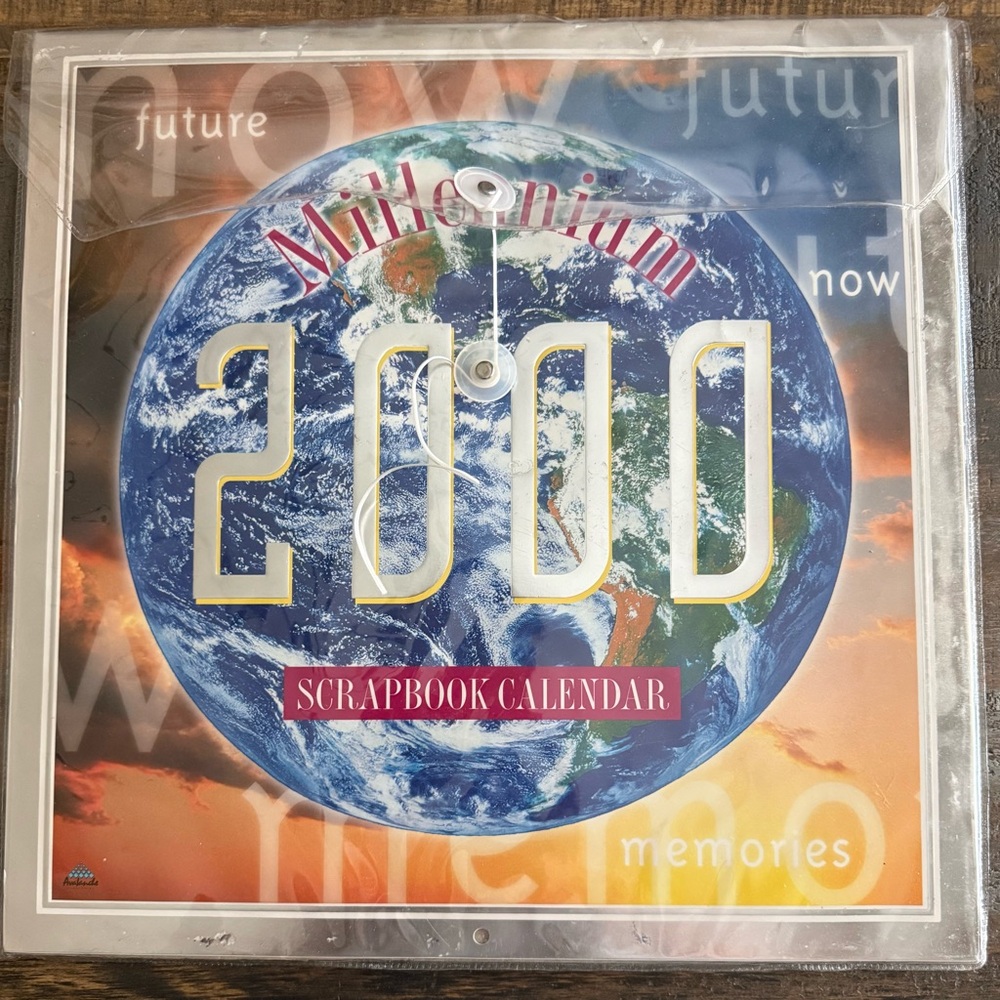 Vintage 2020 Millennium Scrapbook Calendar